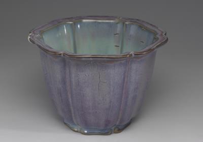 图片[2]-Lobed planter with grape-purple glaze, Jun ware, Jin to Yuan dyansty-China Archive